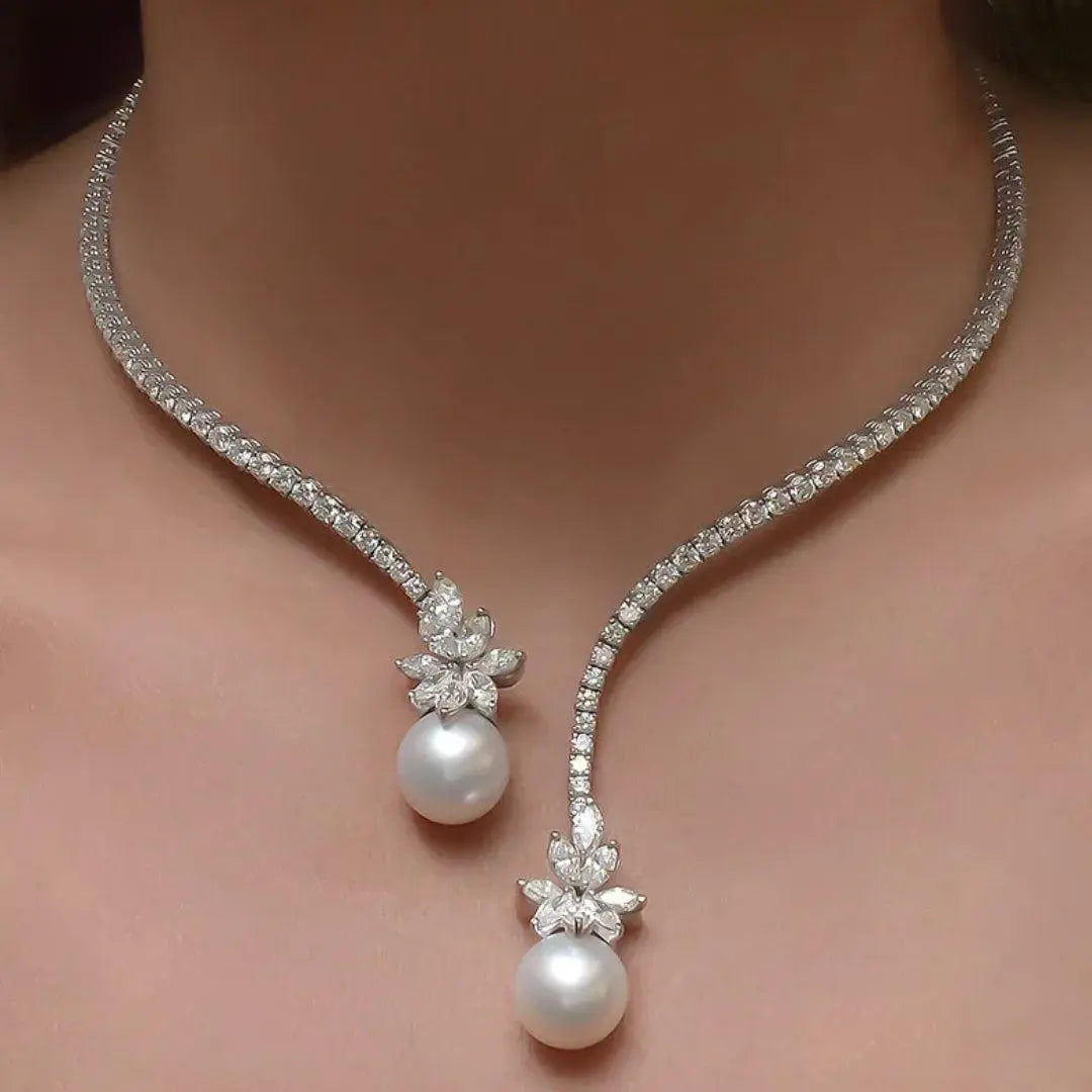Valentina | Collar Elegante con Perlas