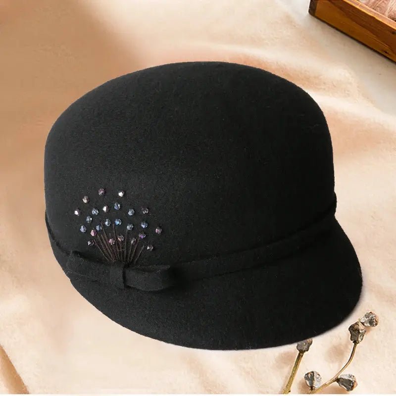 Eleanor | Sombrero Cloche de Lana - Elena Duval