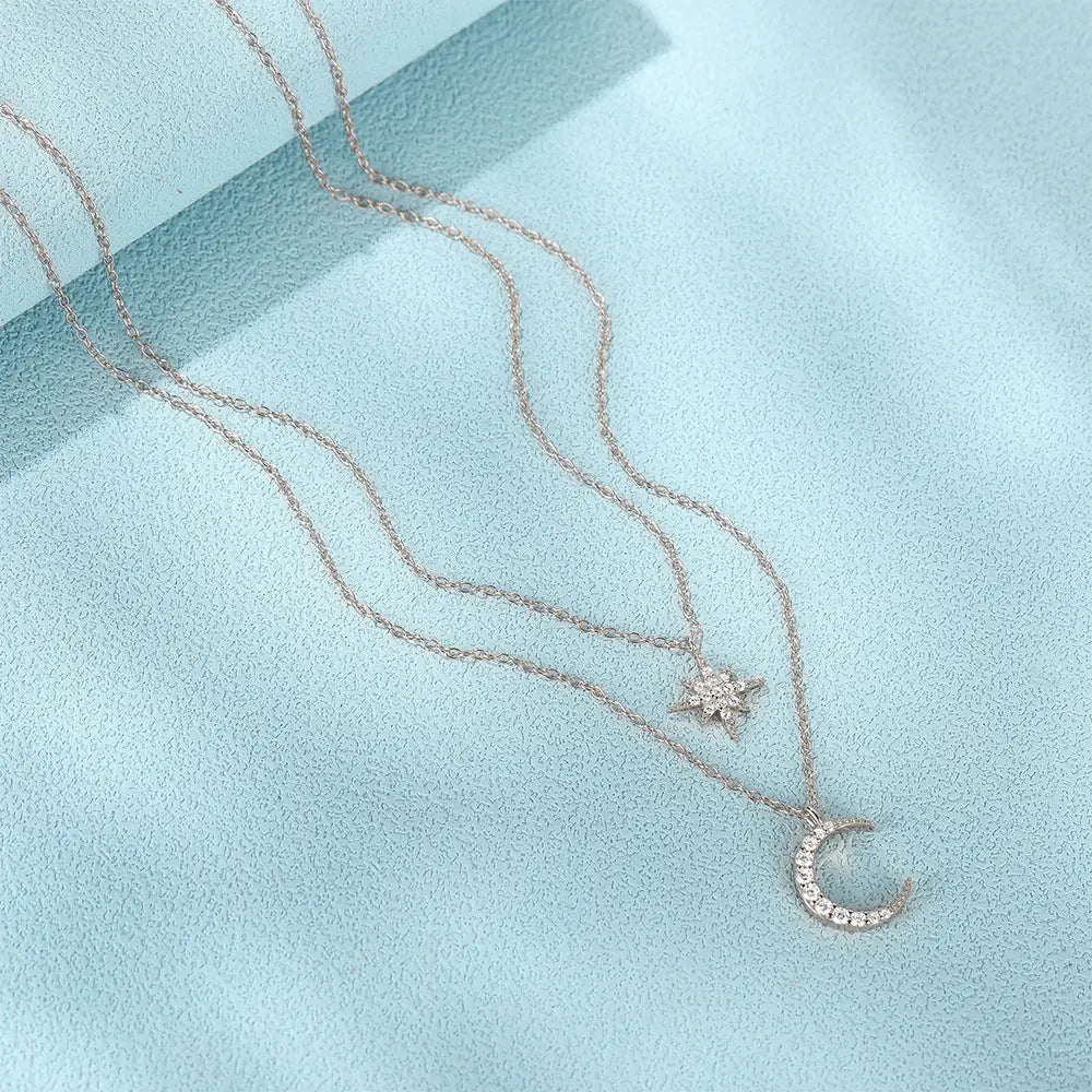 Elisa – Collar de Plata con Colgante Circular - Elena Duval