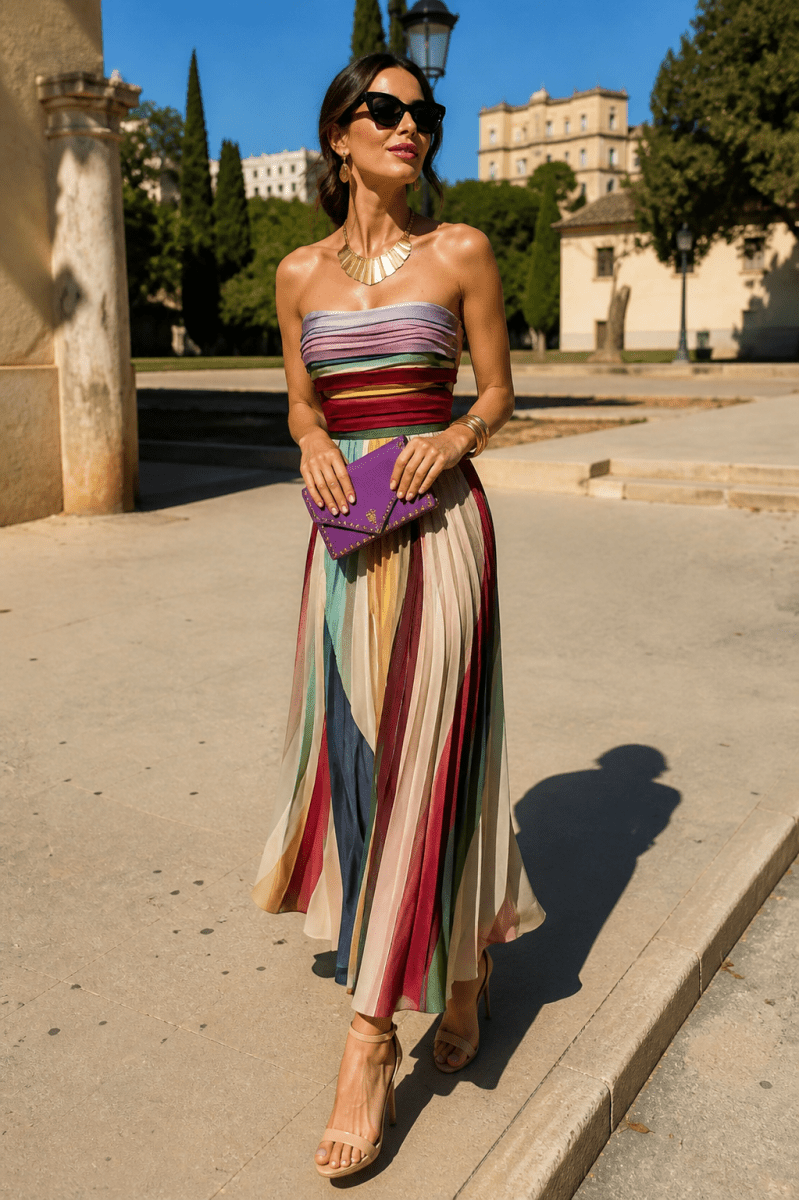 Evelyn | Vestido Largo Elegante - Elena Duval