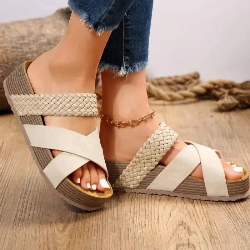 Leah | Sandalias Ortopédicas de Confort - Elena Duval