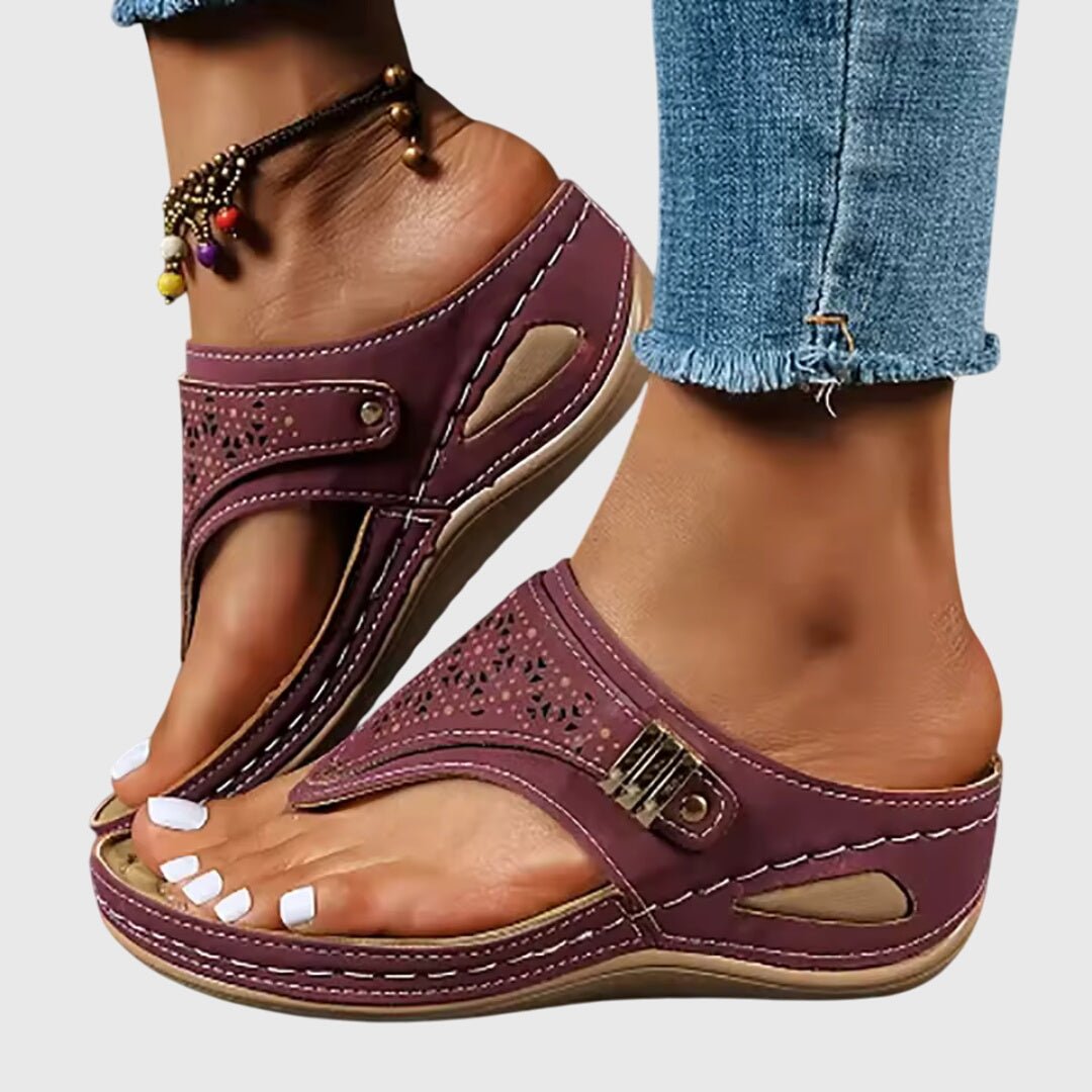 Livia | Sandalias Cómodas - Elena Duval