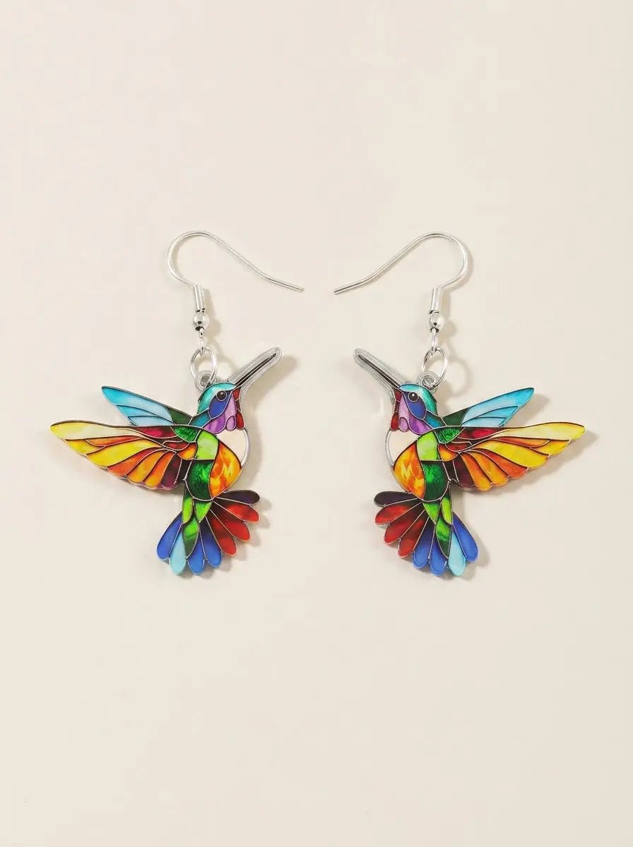 Malia - Pendientes Colibrí & Collar - Elena Duval