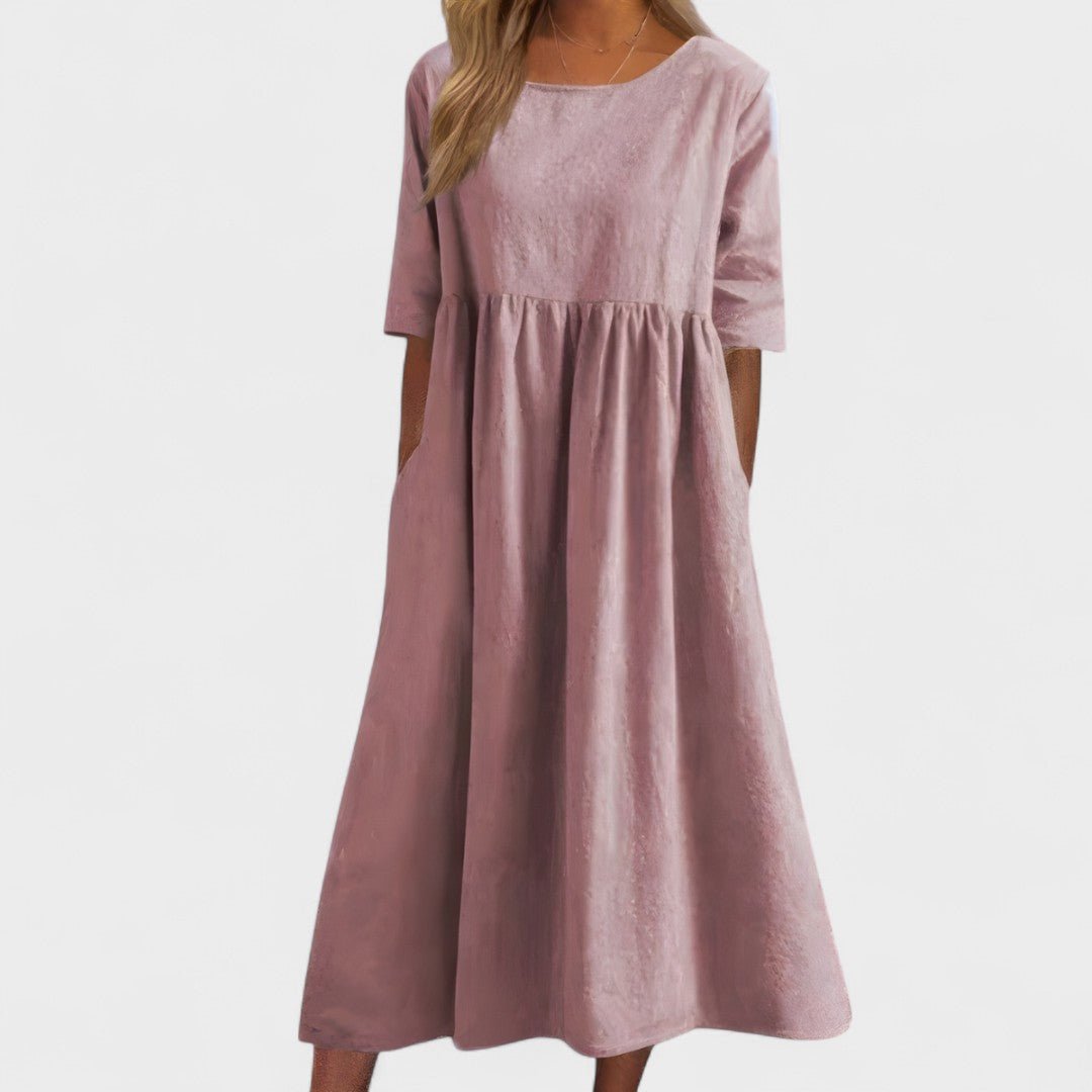 Manuela | Vestido de Algodón Fresco - Elena Duval