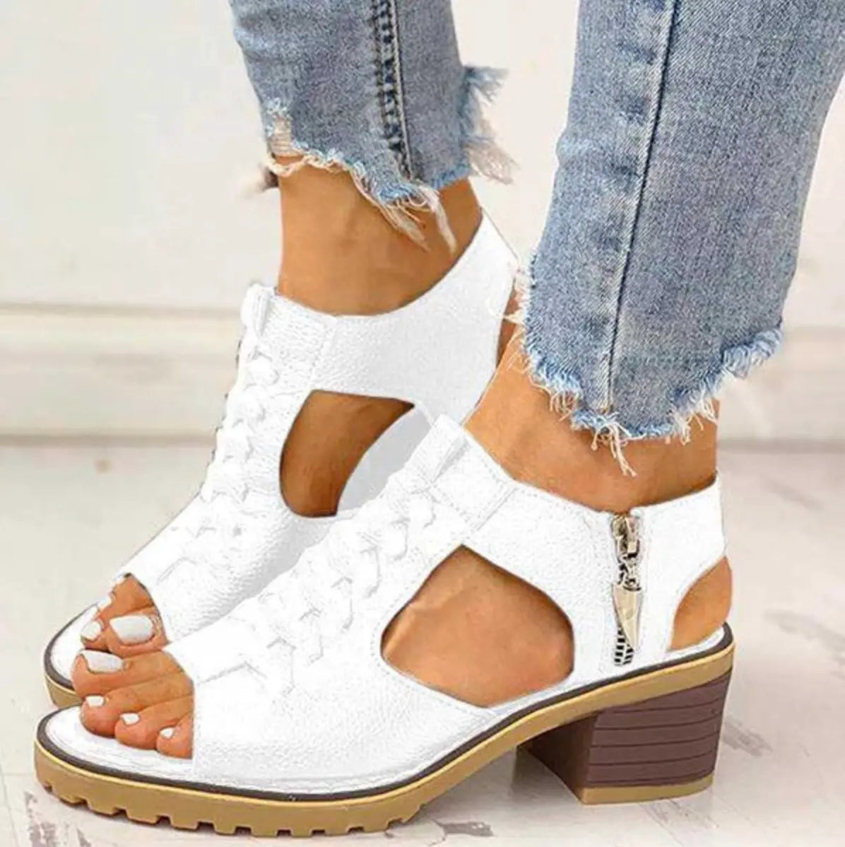 Valentina | Sandalias de Tacón Elegantes - Elena Duval