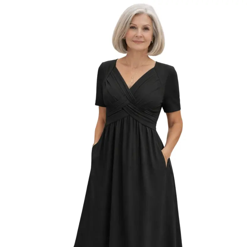 Viola™ | Vestido Midi con Control de Abdomen - Elena Duval