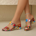 Nyla | Women's Flat Sandals Wide Fit