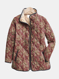 Hannah™ | Retro Floral Print Jacket