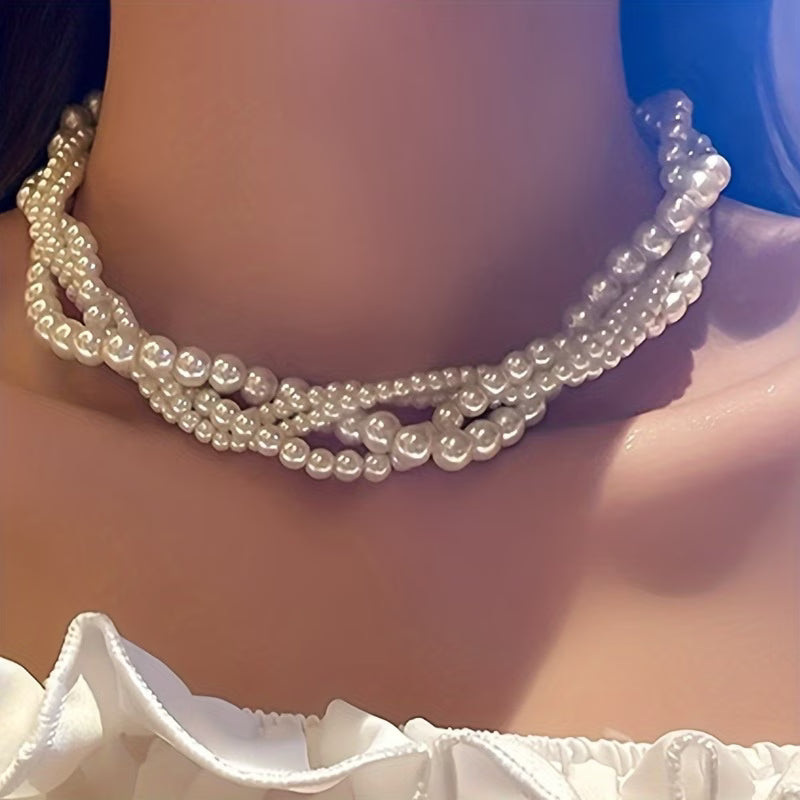 Collar Statement de Perlas
