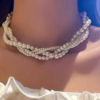 Collar Statement de Perlas