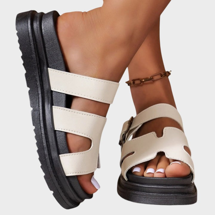 Rosinha | Sandalias Ortopédicas con Diseño en H