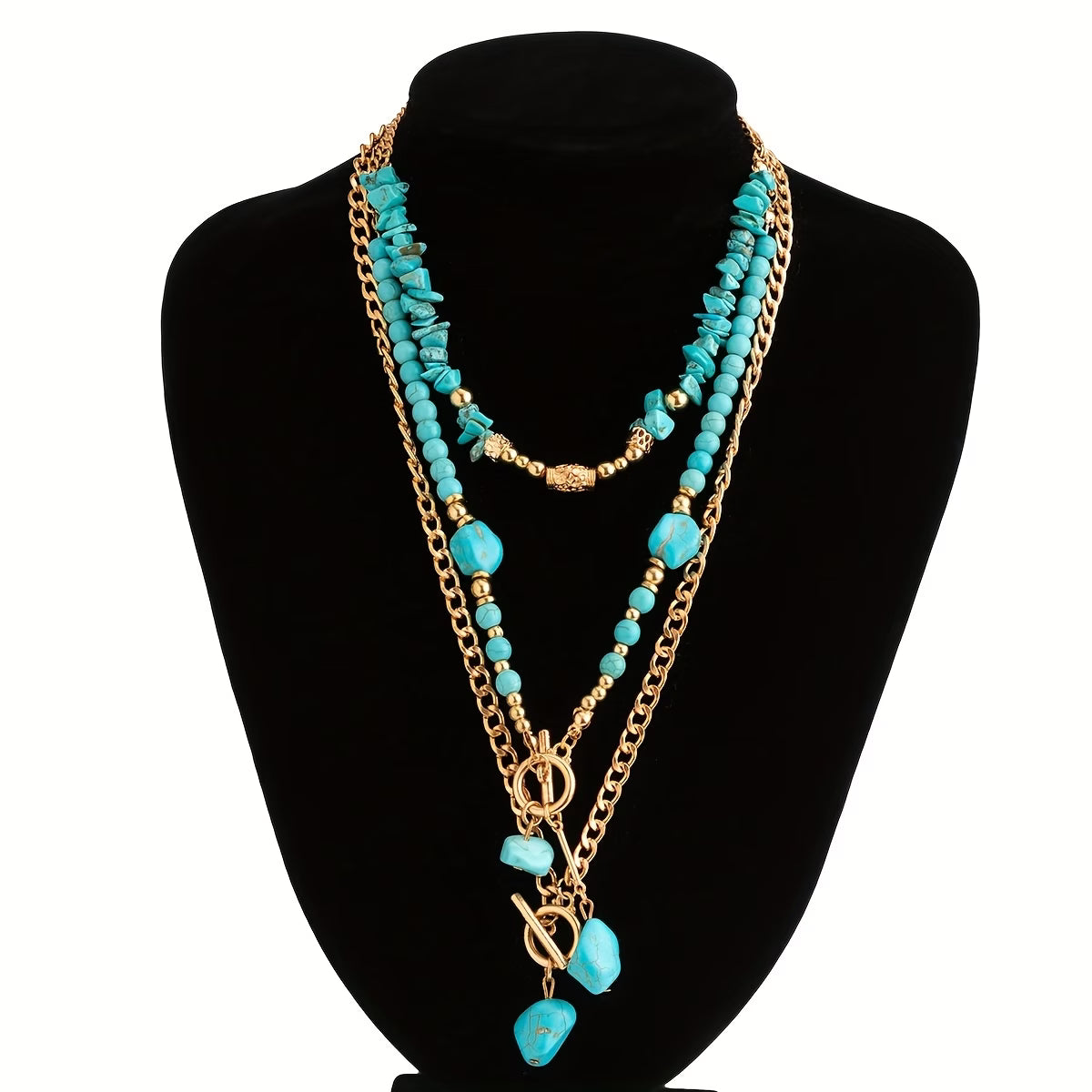 Collar Statement de Turquesa