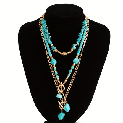 Collar Statement de Turquesa