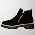 Elma™ | Women's shoe with round toe and side zip fastening