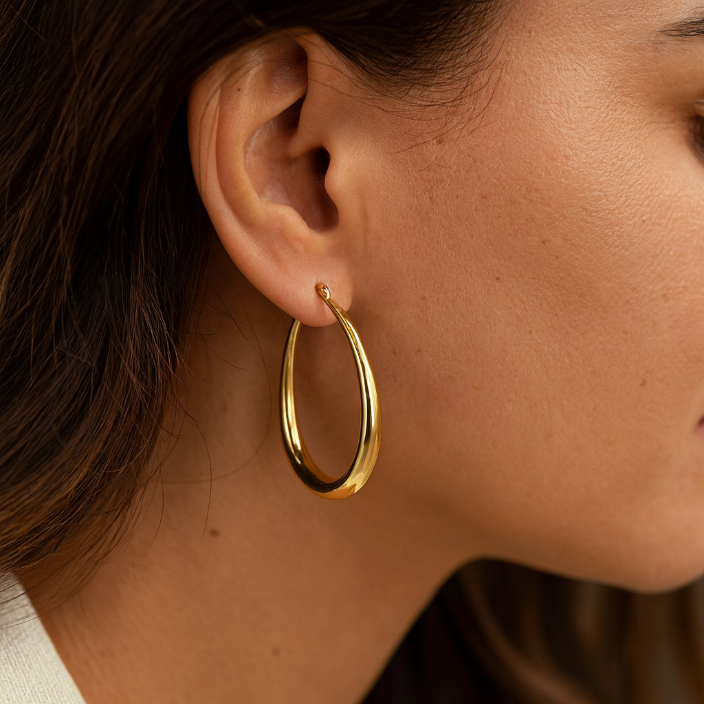 Martina - Pendientes Vintage Exclusivos en Oro