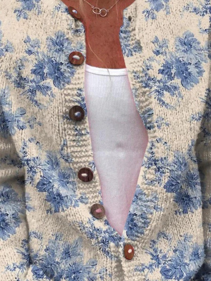 Daysie™ | Chaqueta de Punto Vintage