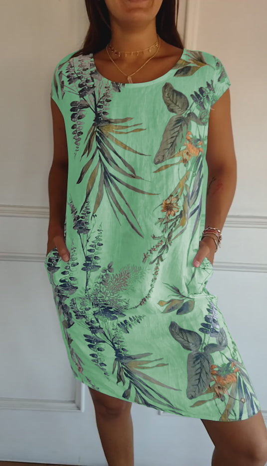Marilyn™ | Comfortable Dress with Round Neck