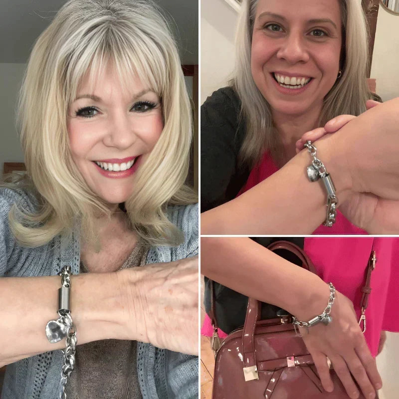 Guadalupe | Pulsera con Dije de Corazón Dorado