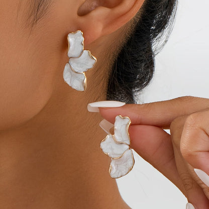 Pendientes de Pétalos de Perla