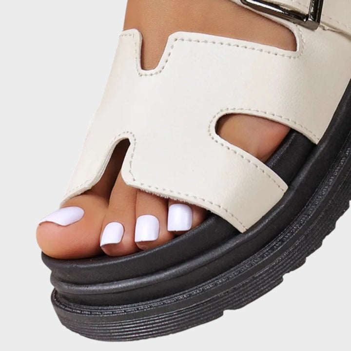 Rosinha | Sandalias Ortopédicas con Diseño en H