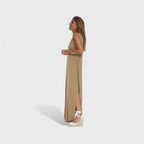 Filipa - Colete + Vestido Longo com Decote em V