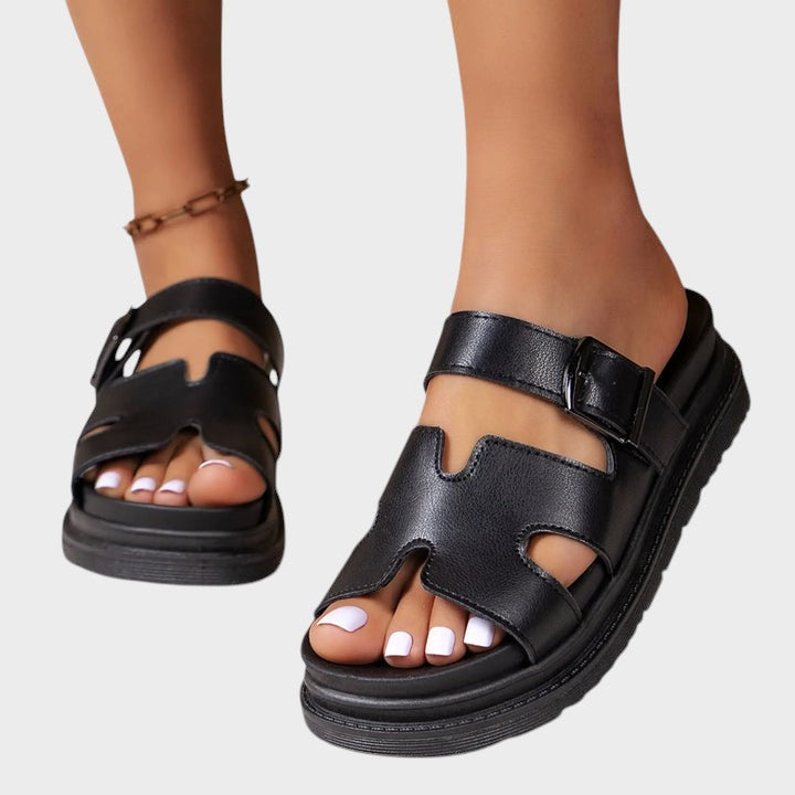 Rosinha | Sandalias Ortopédicas con Diseño en H