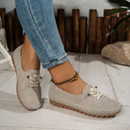 Catarina - Mocassins de Camurça