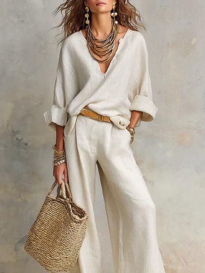 Tara | Conjunto Resort de Lino Natural