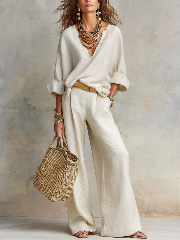Tara | Conjunto Resort de Lino Natural