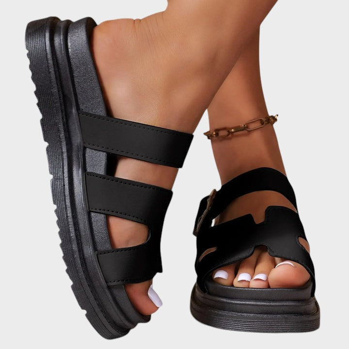 Rosinha | Sandalias Ortopédicas con Diseño en H