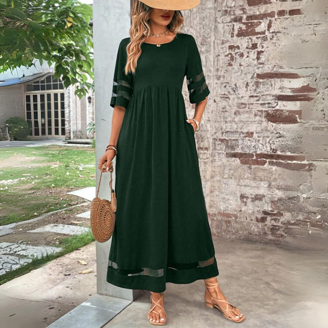 Auris | Vestido Midi Favorecedor