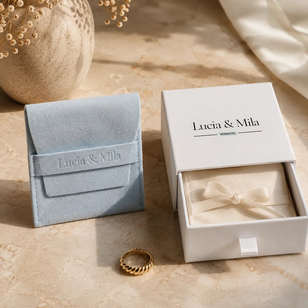 Bracciale in Rame di Lucia & Mila - Giada