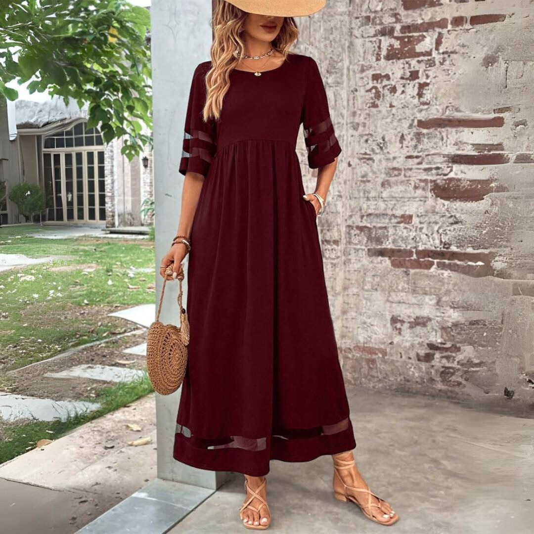 Auris | Vestido Midi Favorecedor