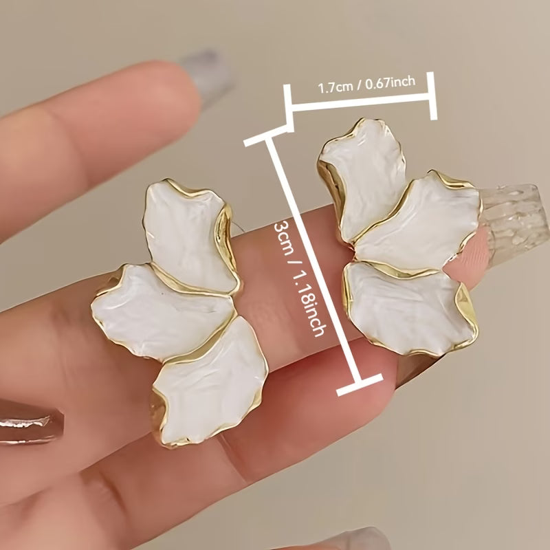 Pendientes de Pétalos de Perla