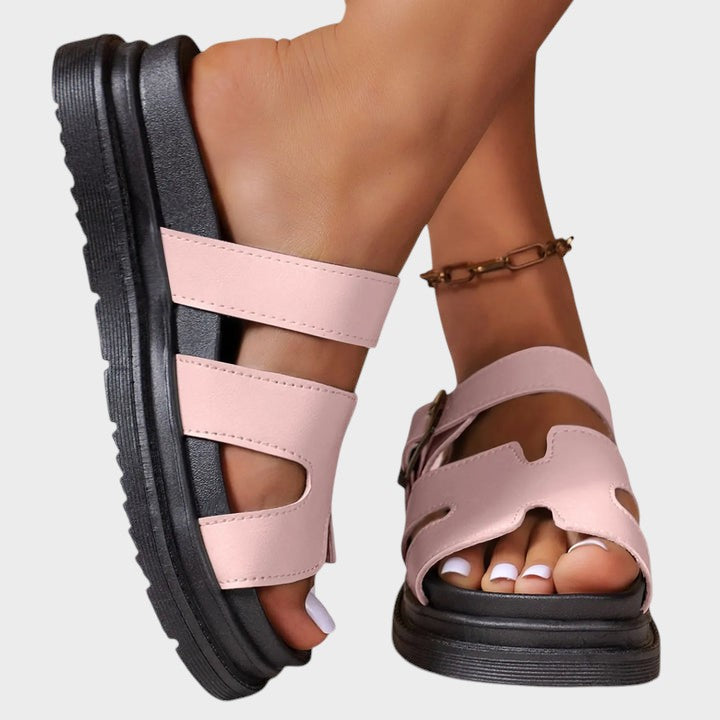 Rosinha | Sandalias Ortopédicas con Diseño en H