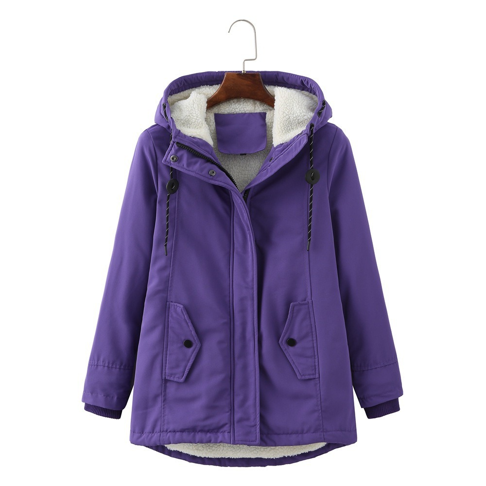 Everest™ | Abrigo Largo con Capucha y Forro Sherpa