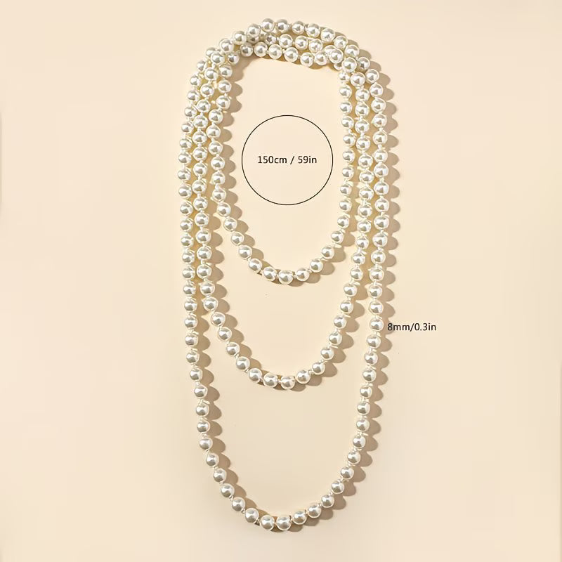 Collar de Doble Perla