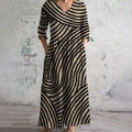 Bonnie™ | Vintage Striped dress