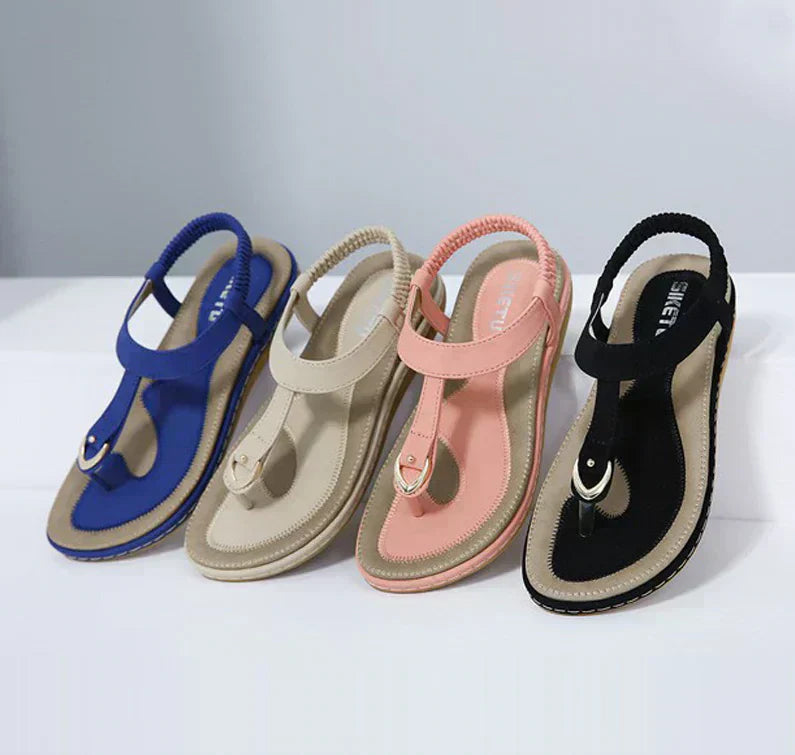 Elowen | Women's Orthopedic Arch Support Flat Sandals