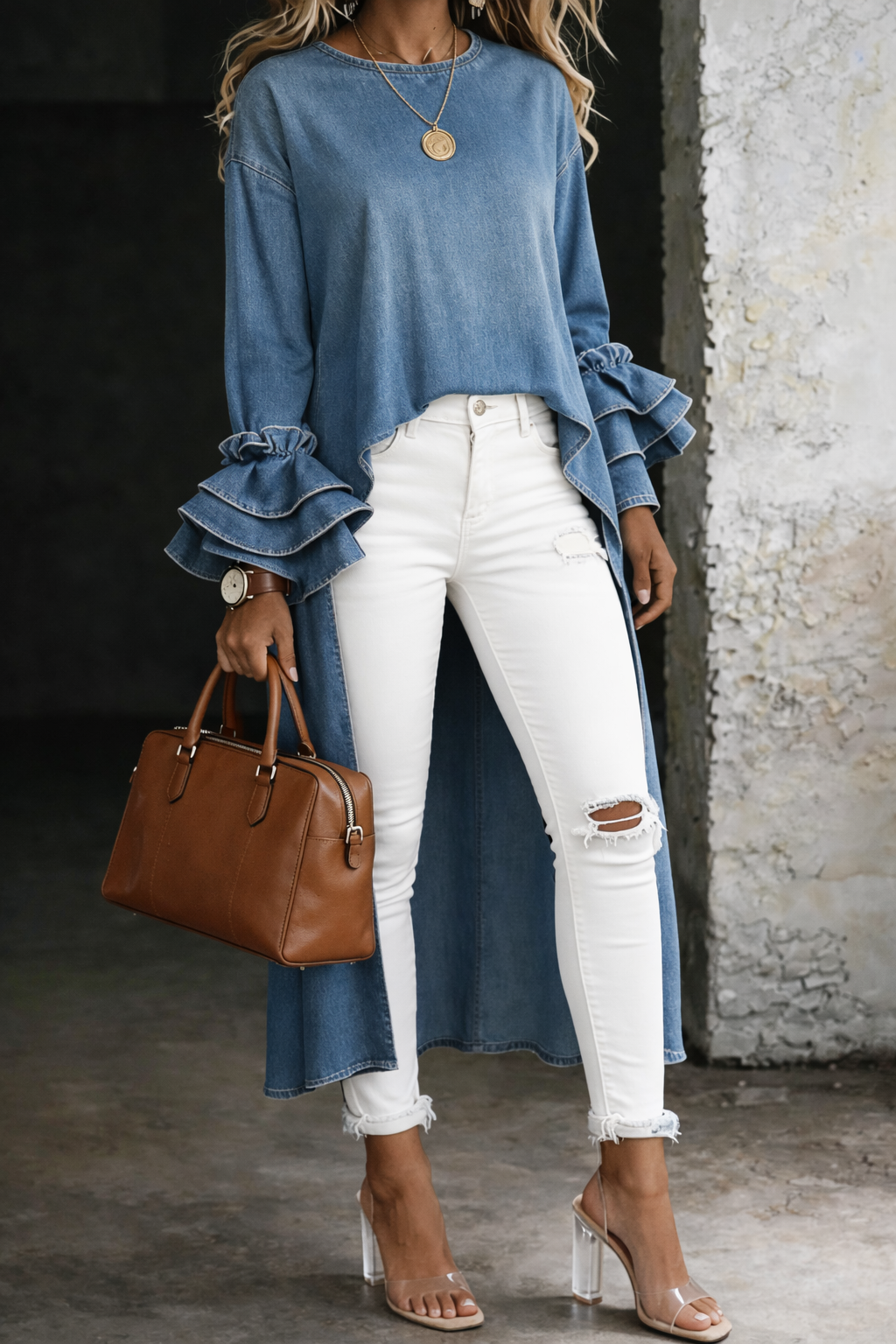 Ashley | Top Vaquero Casual