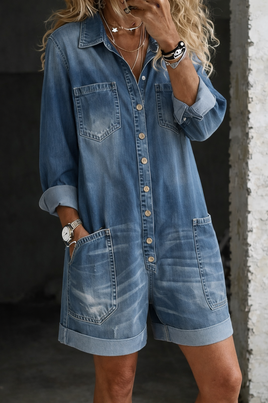 Nora | Jumpsuit Corto Casual