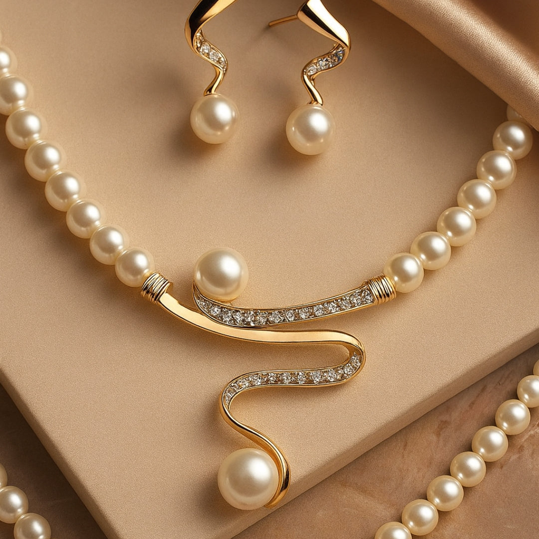 Wave | Conjunto de Perlas