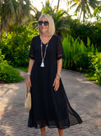 Auris | Vestido Midi Favorecedor