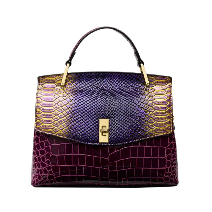 Crocelle | Bolso de Hombro Efecto Serpiente