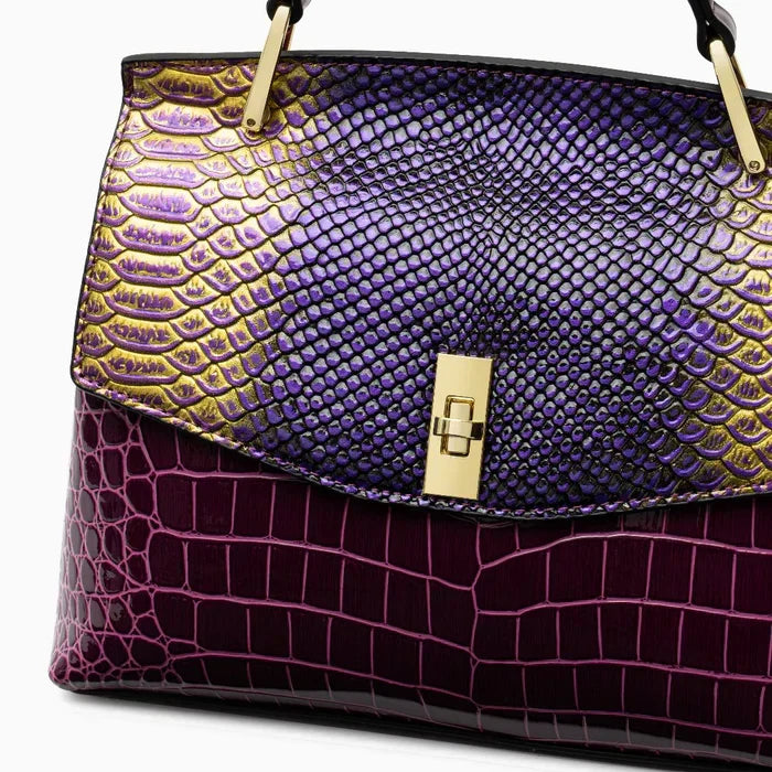 Crocelle | Bolso de Hombro Efecto Serpiente