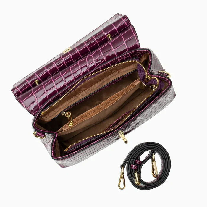 Crocelle | Bolso de Hombro Efecto Serpiente