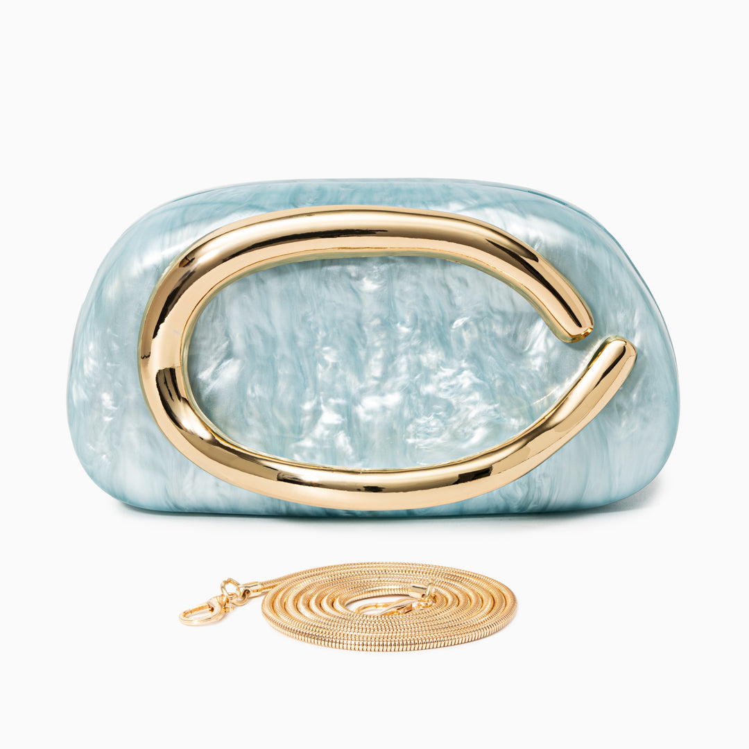 Aurelia | Bolso Nacarado con Cadena