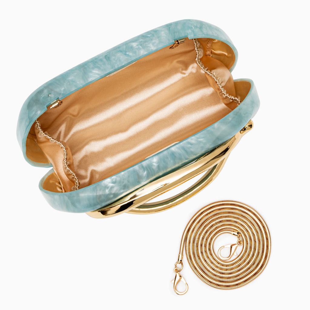 Aurelia | Bolso Nacarado con Cadena