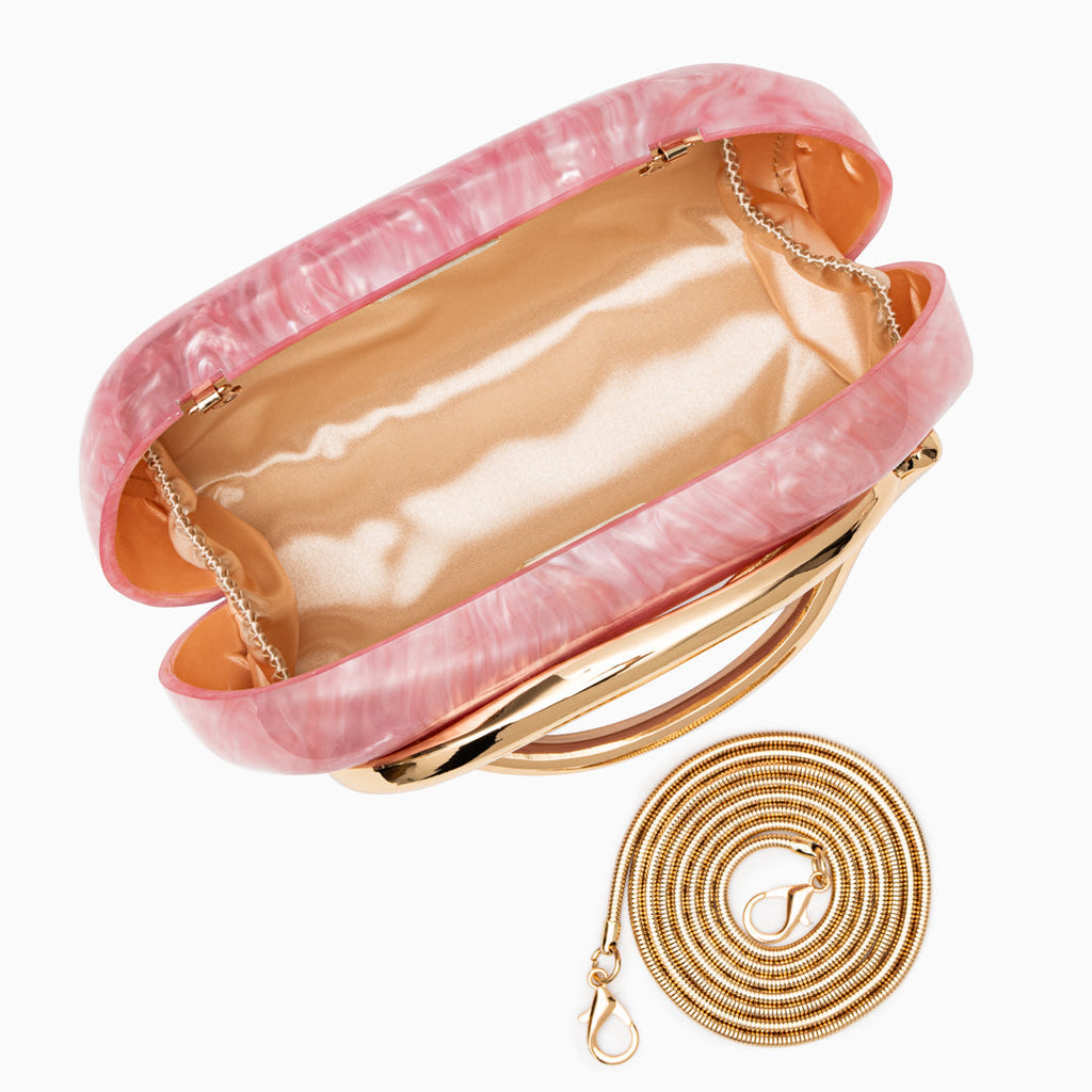 Aurelia | Bolso Nacarado con Cadena