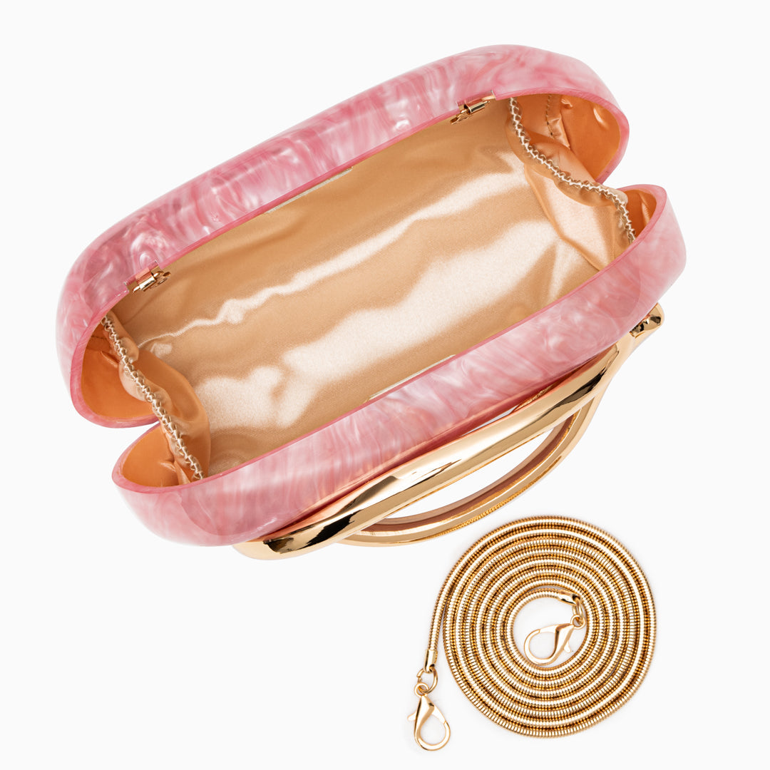 Aurelia | Bolso Nacarado con Cadena
